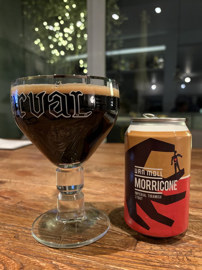 Morricone Imperial Tiramisu Stout von der niederländischen Brauerei Van Moll