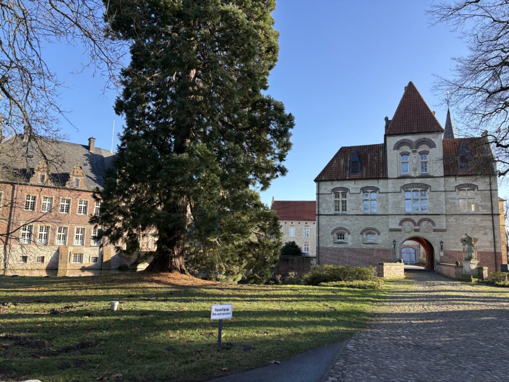 Herrschaftliches Schloss im Münsterland.